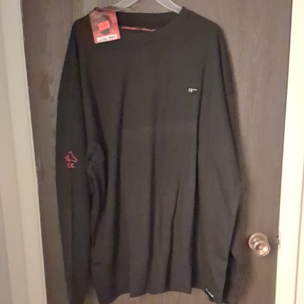 Black Long Sleeve Men's Shirt